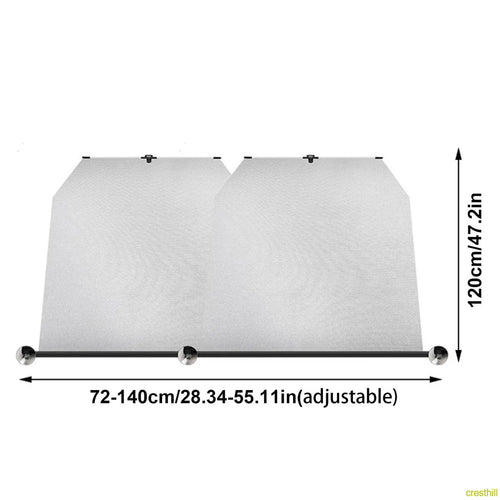 car accessories windshield sunshade, foldable window sun visor