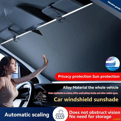 car accessories windshield sunshade, foldable window sun visor